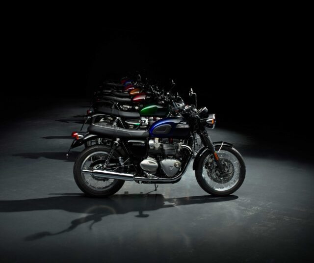 Triumph Bonneville stealth collection