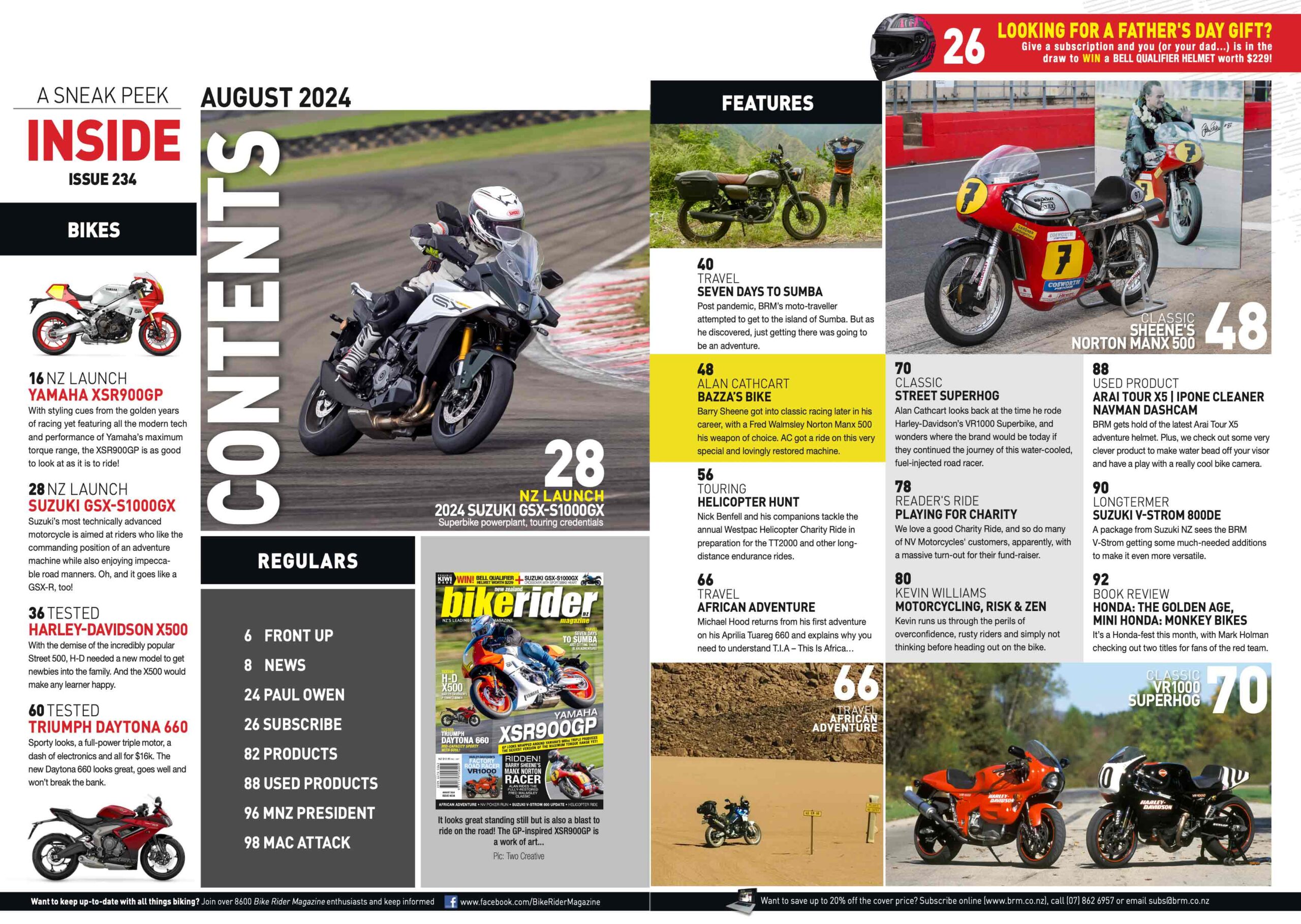 New Zealands leading motorcycle magazine