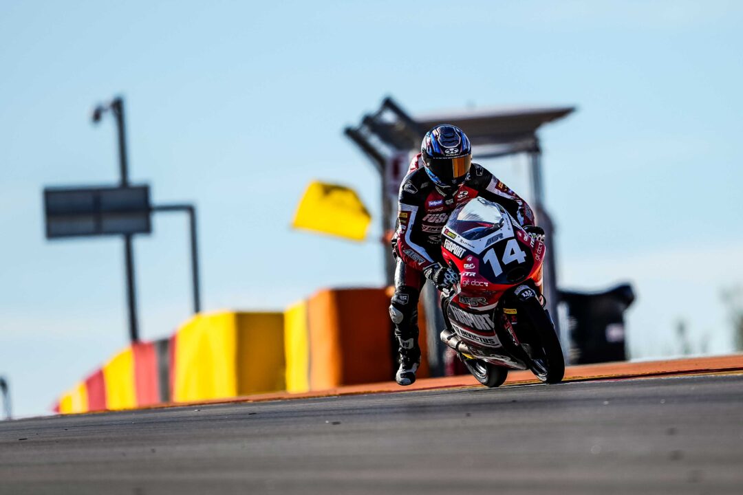 Comrac on the podium at Misano