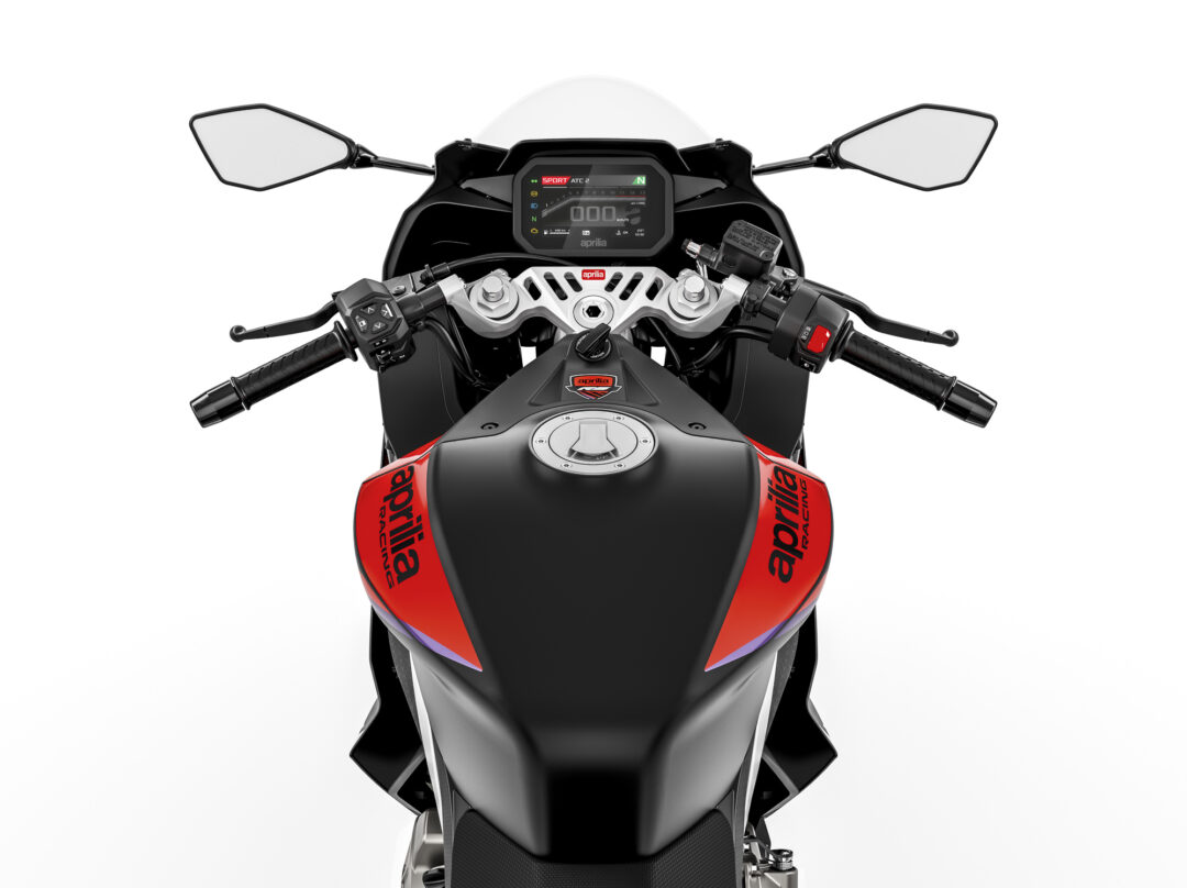 Aprilia RS457 dash